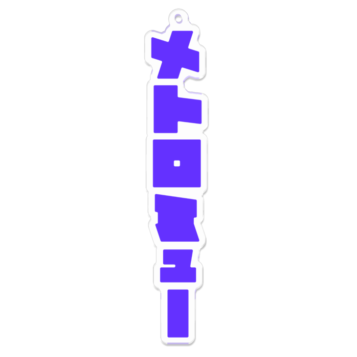 アクリルキーホルダー - 100 x 100 (mm)