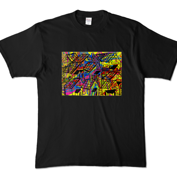 カラーTシャツ - XL - ブラック (濃色)