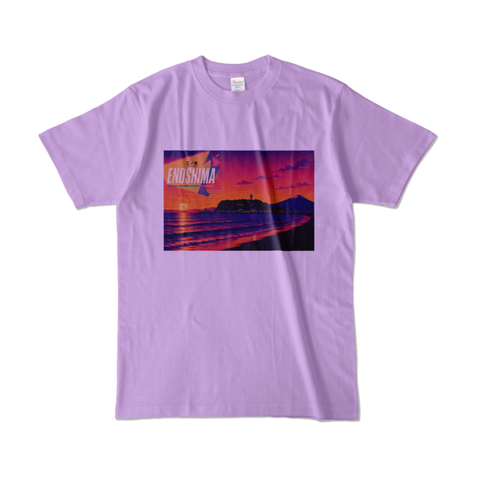 カラーTシャツ - L - ライトパープル (淡色)