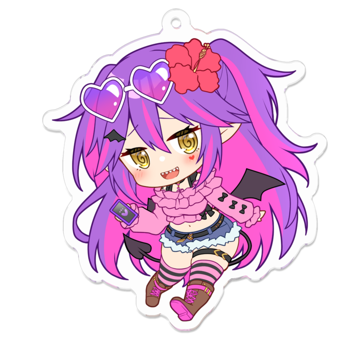 アクリルキーホルダー - 70 x 70 (mm)