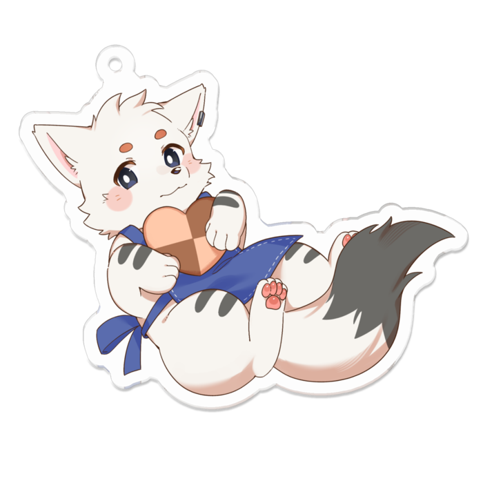 アクリルキーホルダー - 70 x 70 (mm)