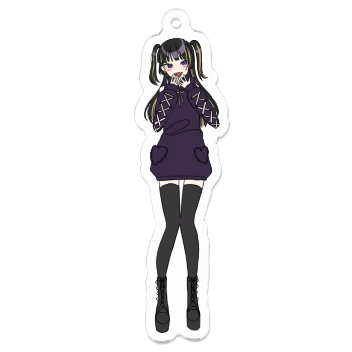 アクリルキーホルダー - 70 x 70 (mm)