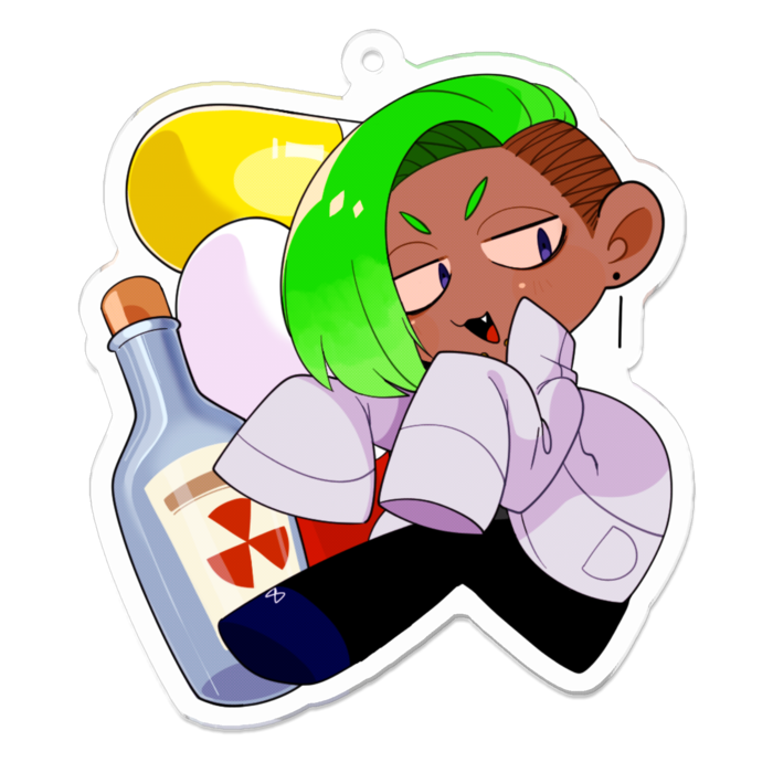 アクリルキーホルダー - 70 x 70 (mm)