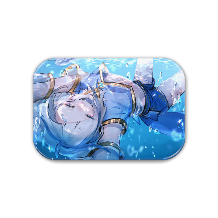 笑顔 - 角丸 76x51mm