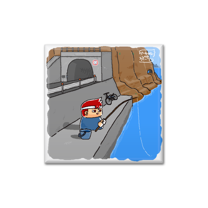 缶バッジ - 四角形40mm