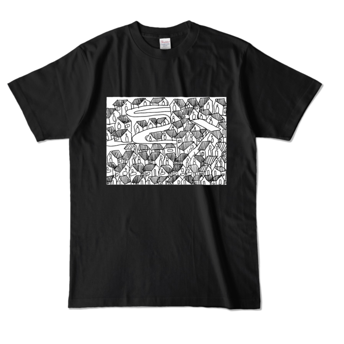 カラーTシャツ - L - ブラック (濃色)