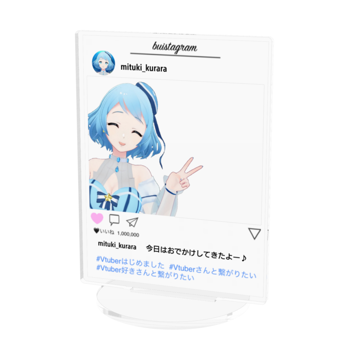 アクリルフィギュア - 100x100mm