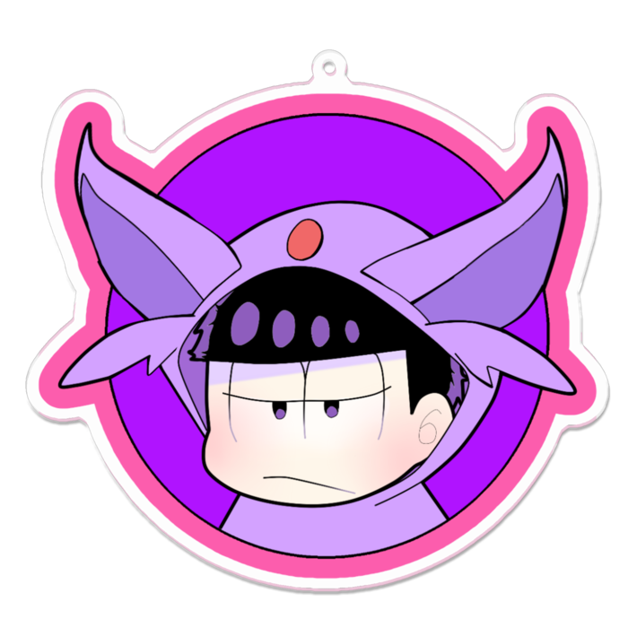 アクリルキーホルダー - 100 x 100 (mm)