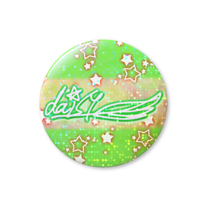 ホログラム缶バッジ - 44mm(カラー4)