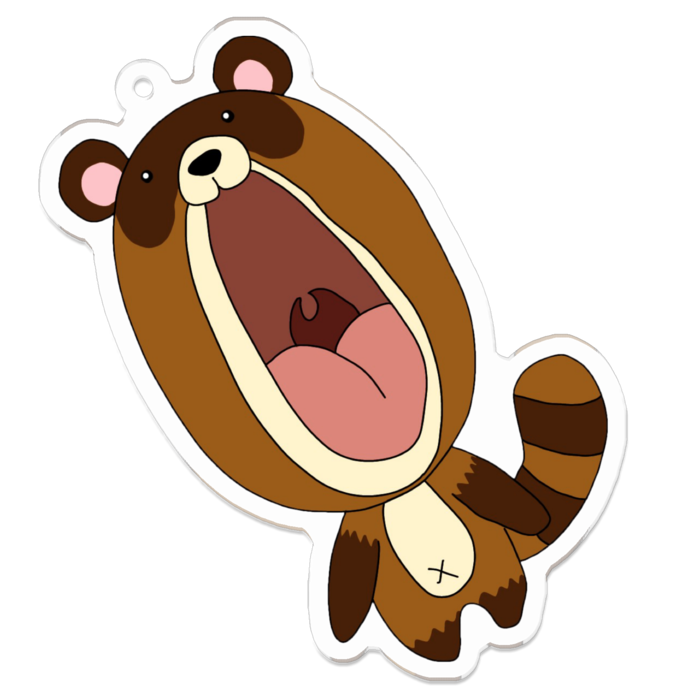 アクリルキーホルダー - 70 x 70 (mm)