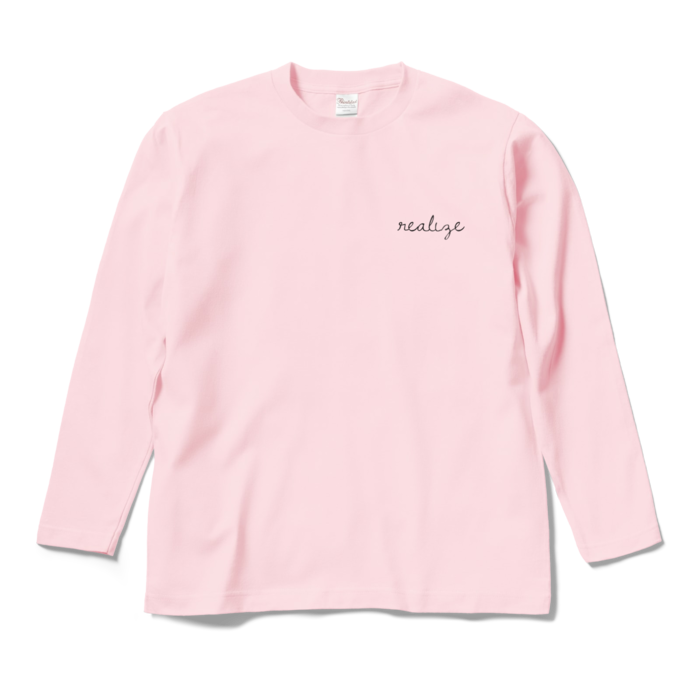 ロングスリーブTシャツ - M - ライトピンク