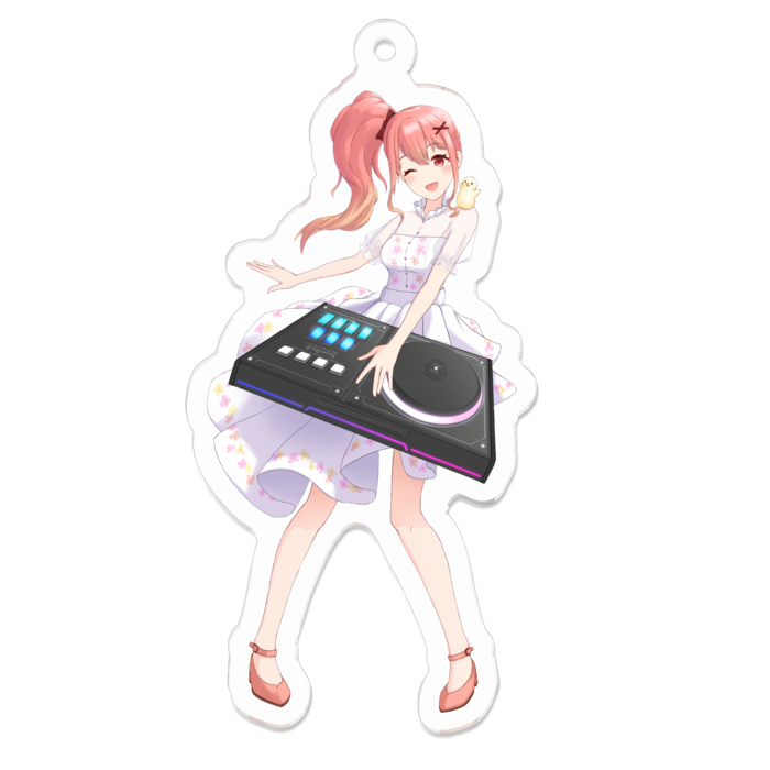 アクリルキーホルダー - 70 x 70 (mm)