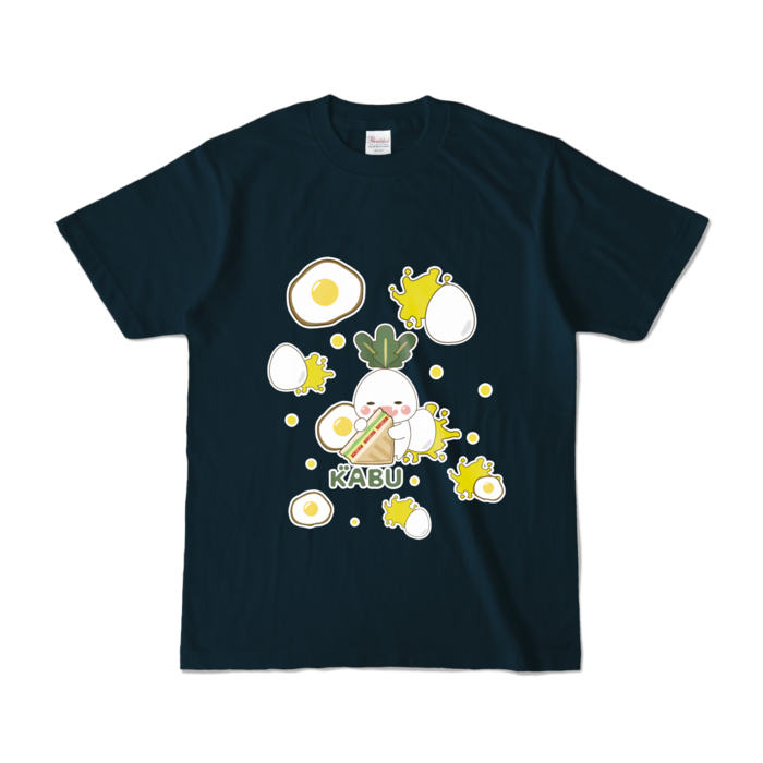 カラーTシャツ - S - ネイビー