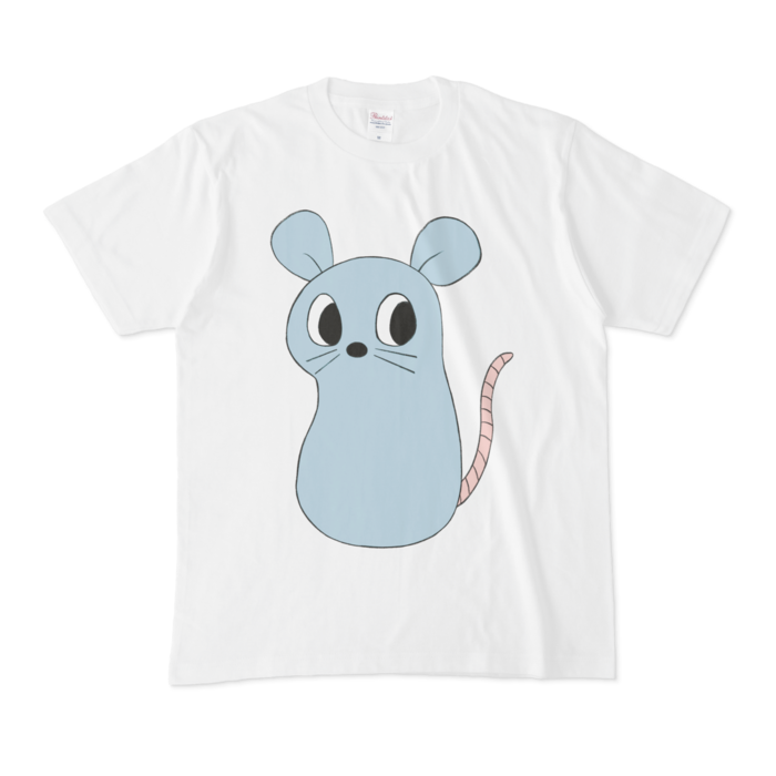 ネズッミのTシャツ - M - 白