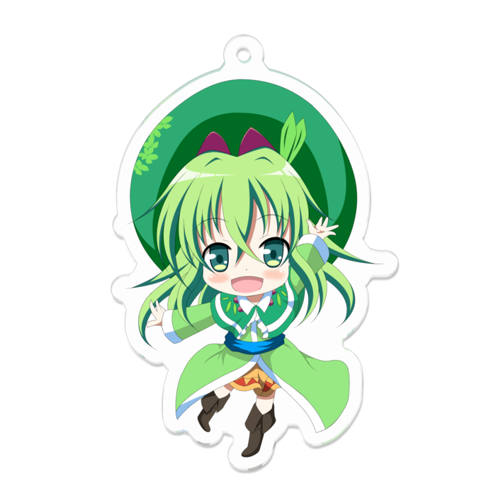 アクリルキーホルダー - 70 x 70 (mm)