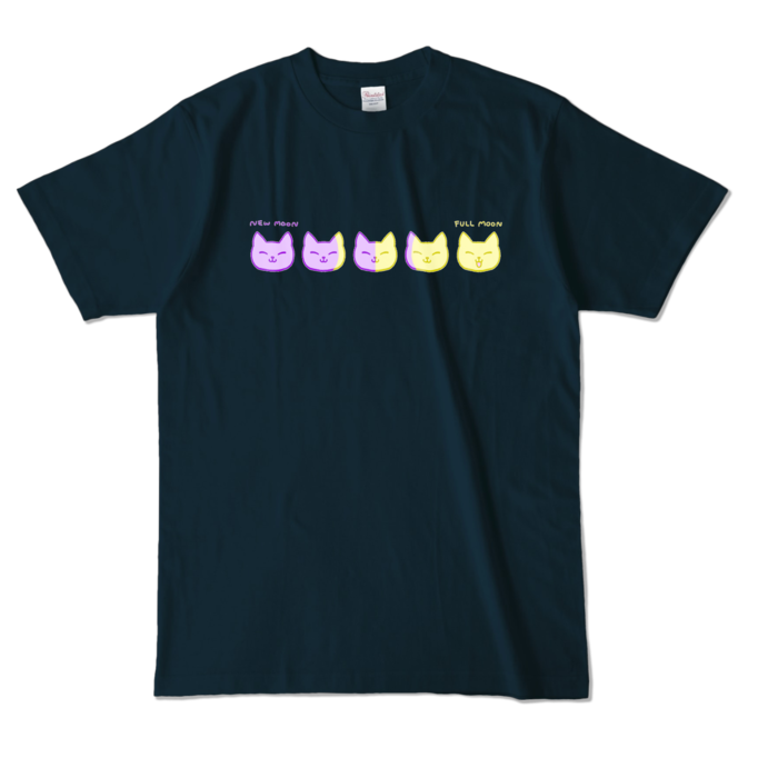 カラーTシャツ - L - ネイビー (濃色)