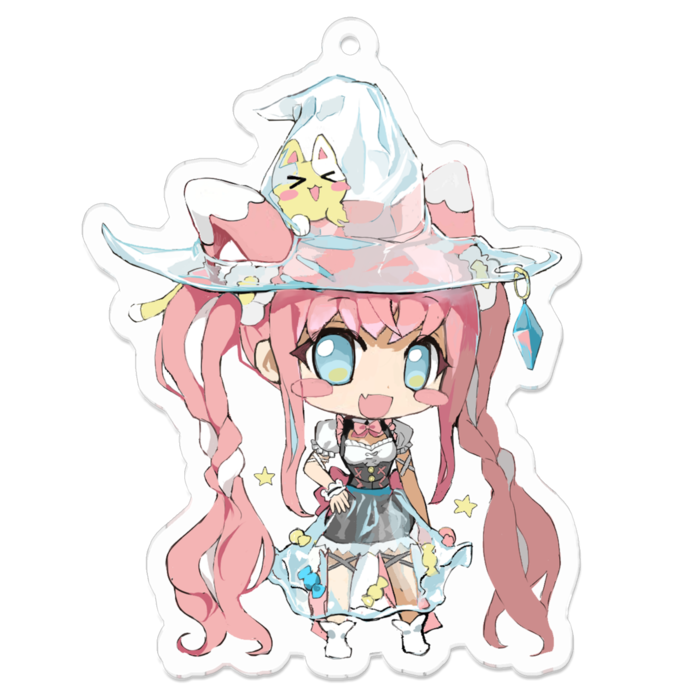 アクリルキーホルダー - 70 x 70 (mm)