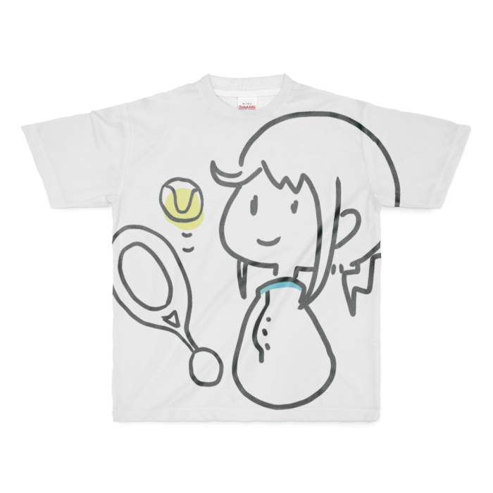 フルグラフィックTシャツ - M - 正面印刷のみ