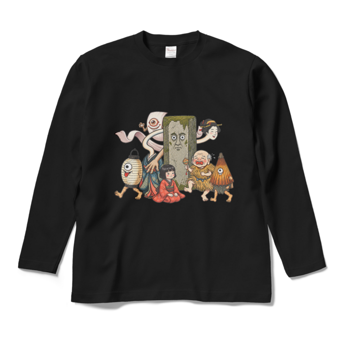ロングスリーブTシャツ - M - ブラック
