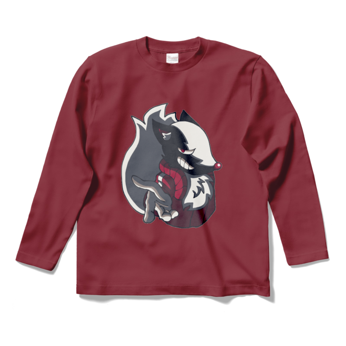 ロングスリーブTシャツ - S - バーガンディ