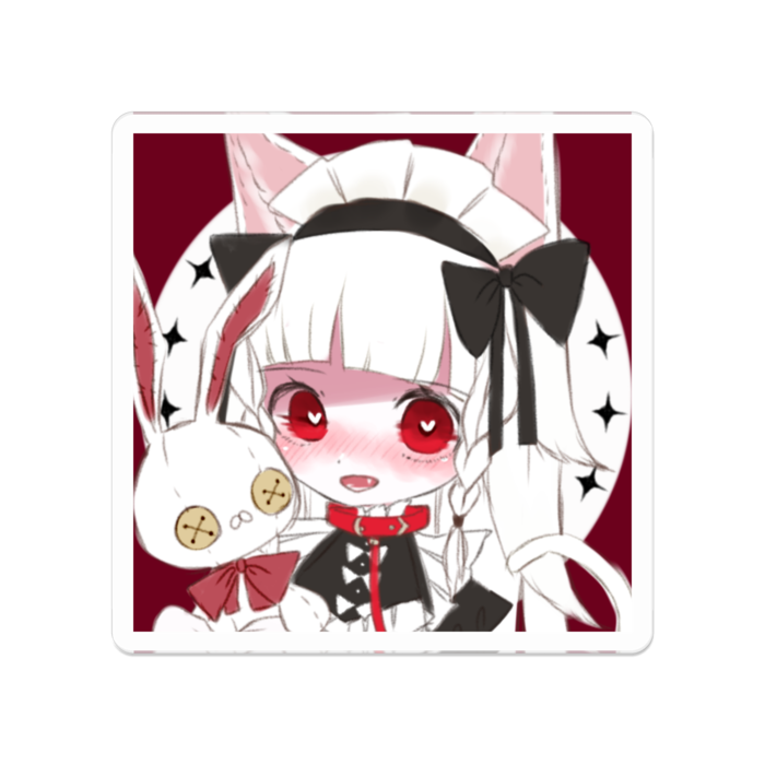 アクリルバッジ - 50 x 50 (mm)