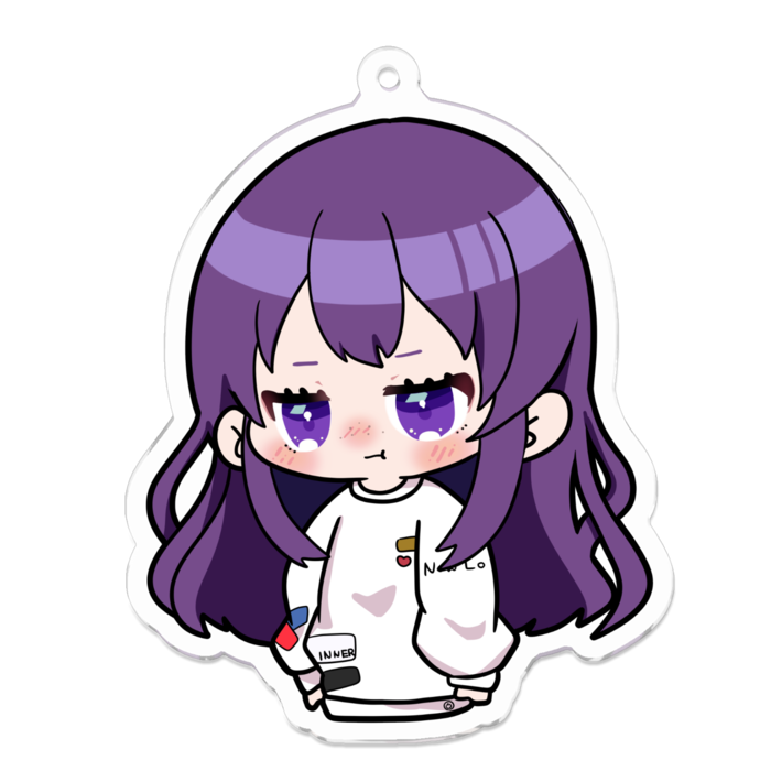 アクリルキーホルダー - 70 x 70 (mm)