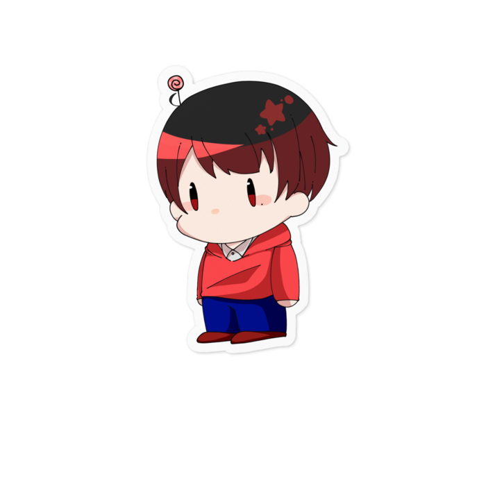 ステッカー - 100 x 100 (mm)