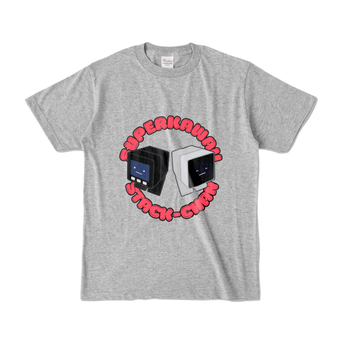 カラーTシャツ - S - 杢グレー (濃色)