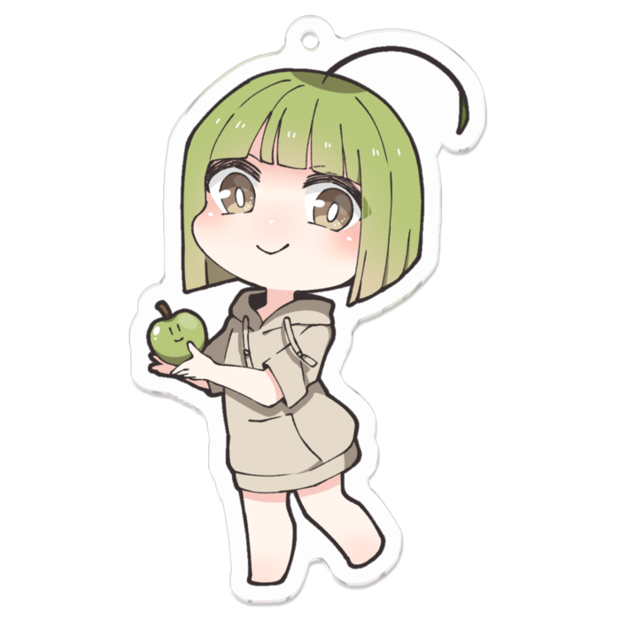 アクリルキーホルダー - 70 x 70 (mm)