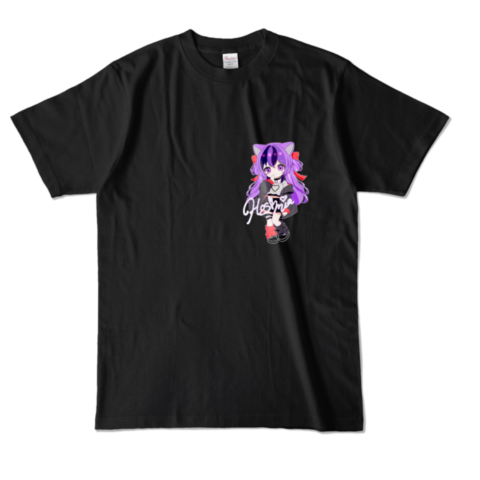 カラーTシャツ - L - ブラック (濃色)