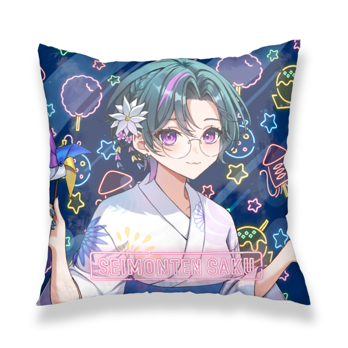 【V大祭】青門天雀 クッションカバー - 450x450(mm)
