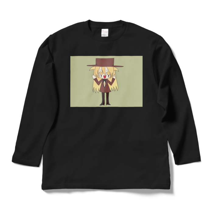 ロングスリーブTシャツ - L - ブラック