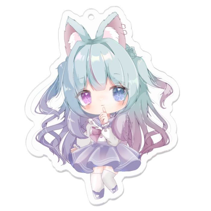 アクリルキーホルダー - 70 x 70 (mm)