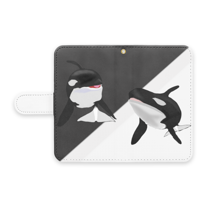 手帳型Androidケース - S - ストラップ穴 あり