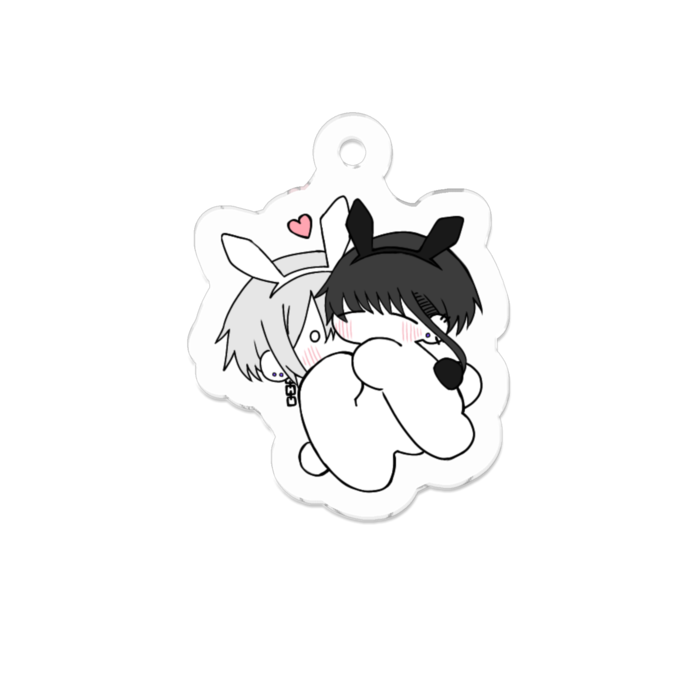 アクリルキーホルダー - 50 x 50 (mm)