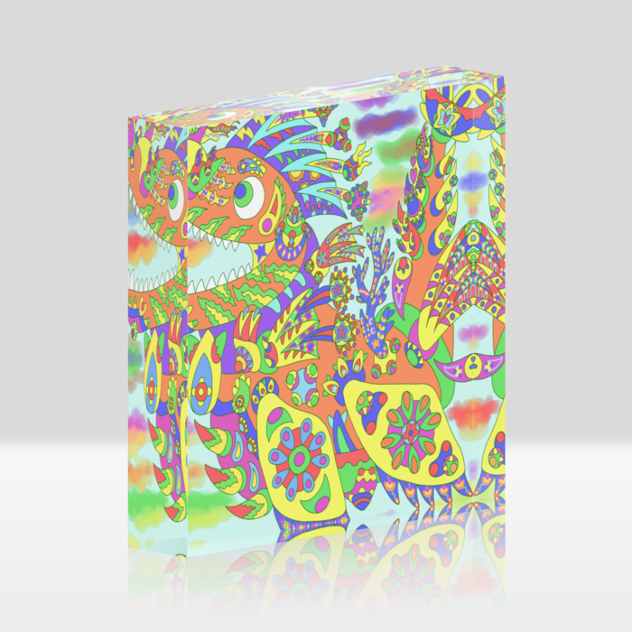 アクリルブロック - 100x100mm(1)
