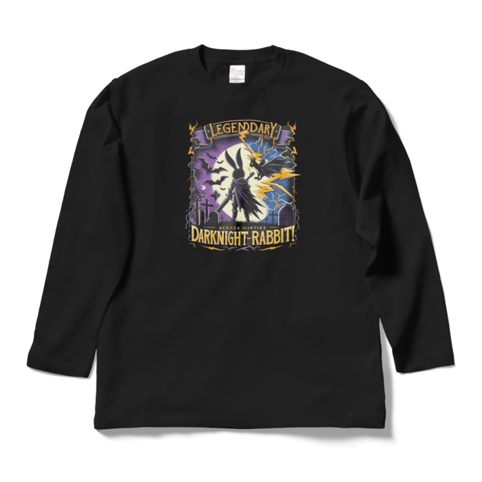ロングスリーブTシャツ - L - ブラック
