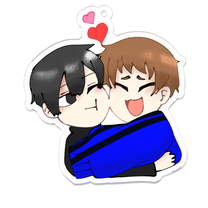 アクリルキーホルダー - 70 x 70 (mm)