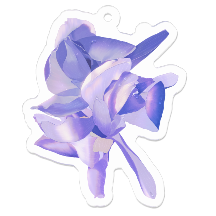 マグノリアアクリルキーホルダー えだまめ工房 Booth