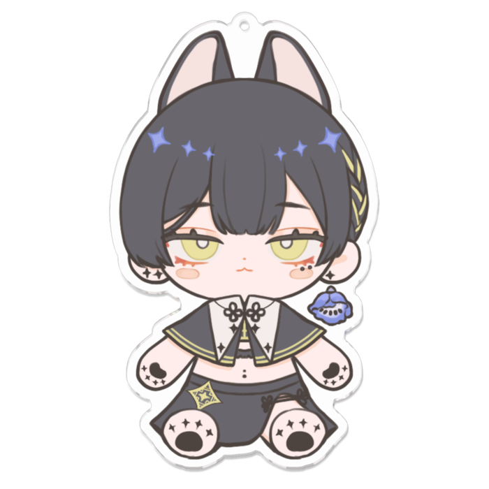 アクリルキーホルダー - 100 x 100 (mm)