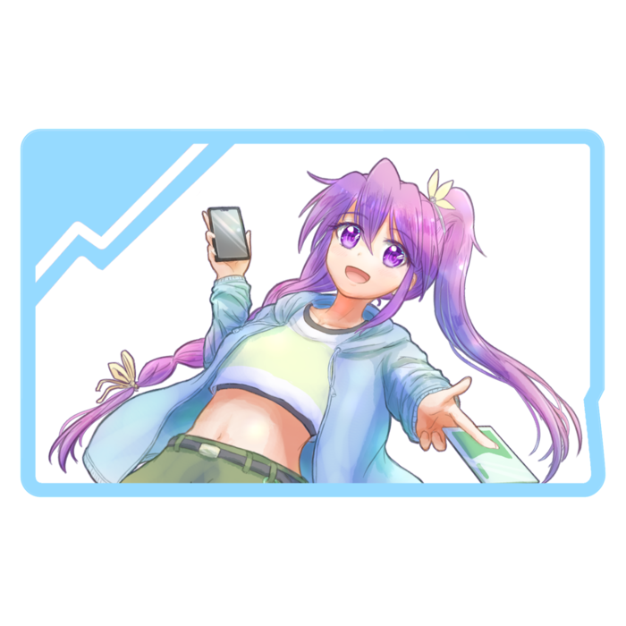 ICカードステッカー - 約85.7x53.9(mm)