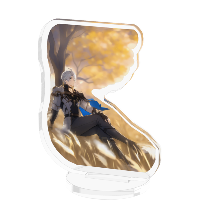 木のかたちアクリルフィギュア -