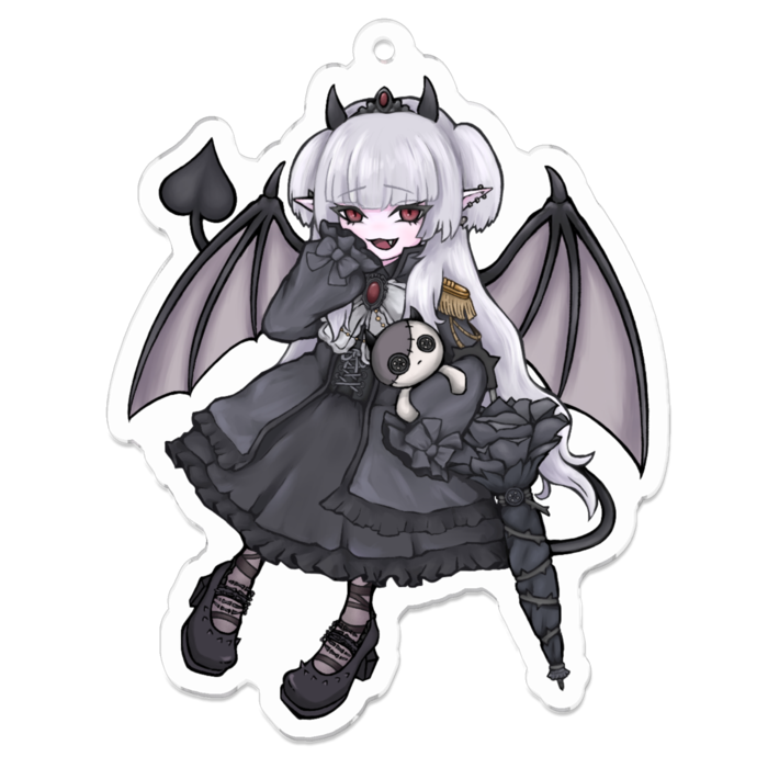 アクリルキーホルダー - 70 x 70 (mm)