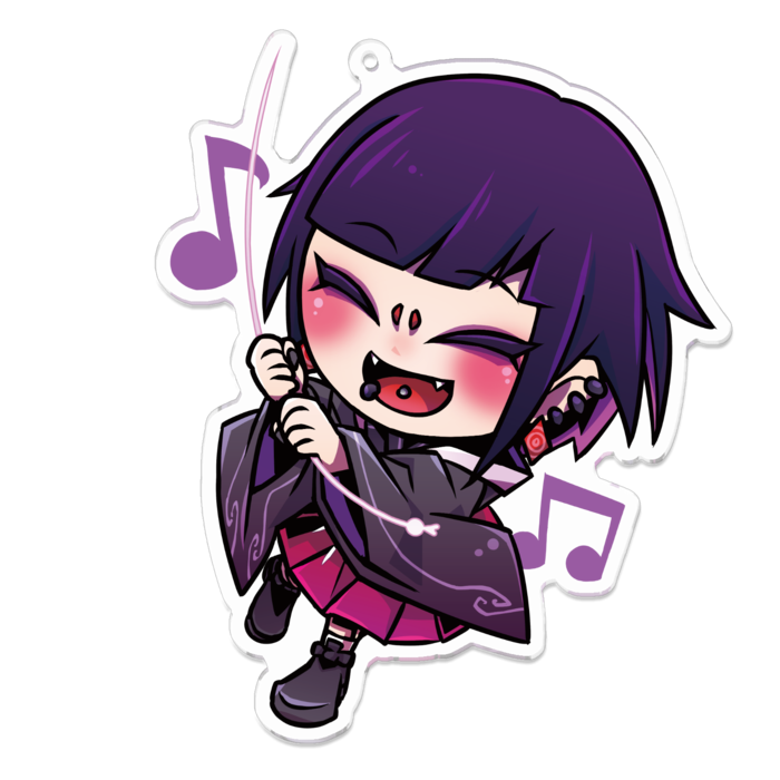 アクリルキーホルダー - 100 x 100 (mm)