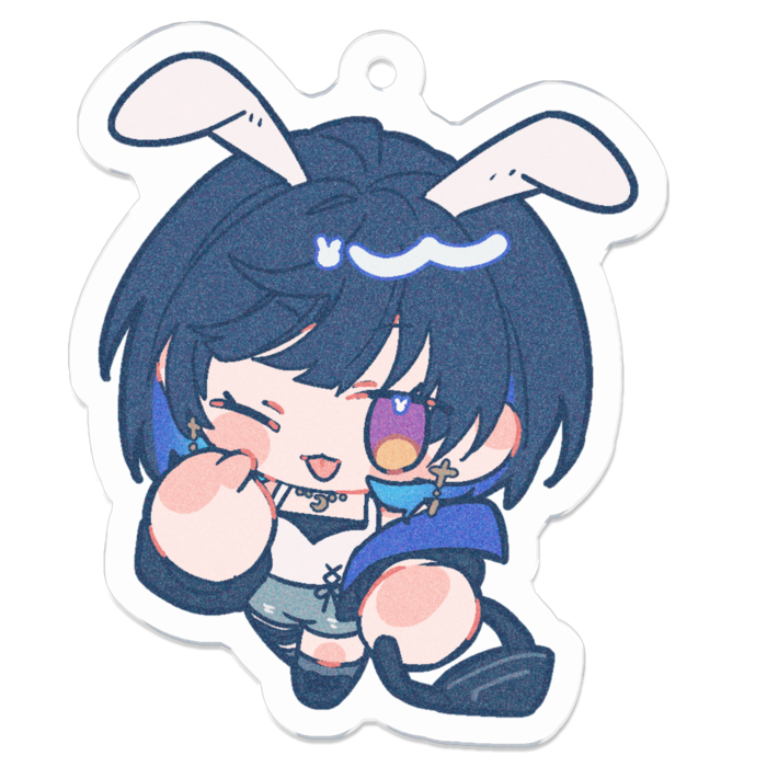 アクリルキーホルダーA