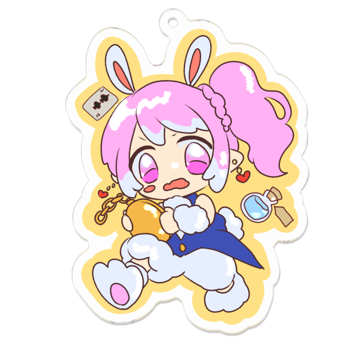 アクリルキーホルダー - 70 x 70 (mm)