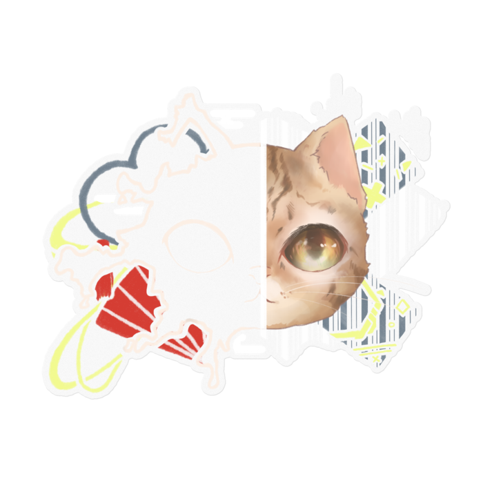 ステッカー - 160 x 160 (mm)