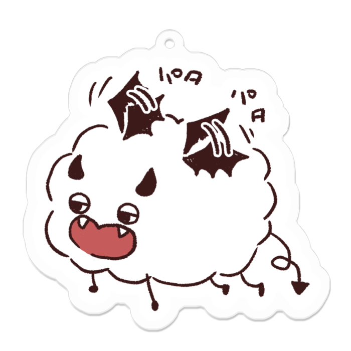 アクリルキーホルダー - 70 x 70 (mm)