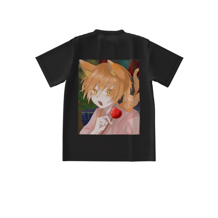 ビッグシルエットTシャツ - S - 背面