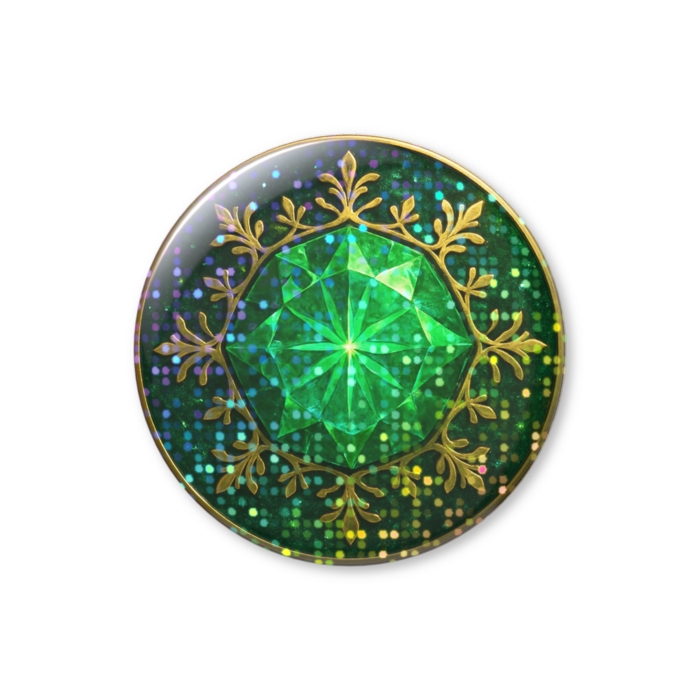 ホログラム缶バッジ - 32mm